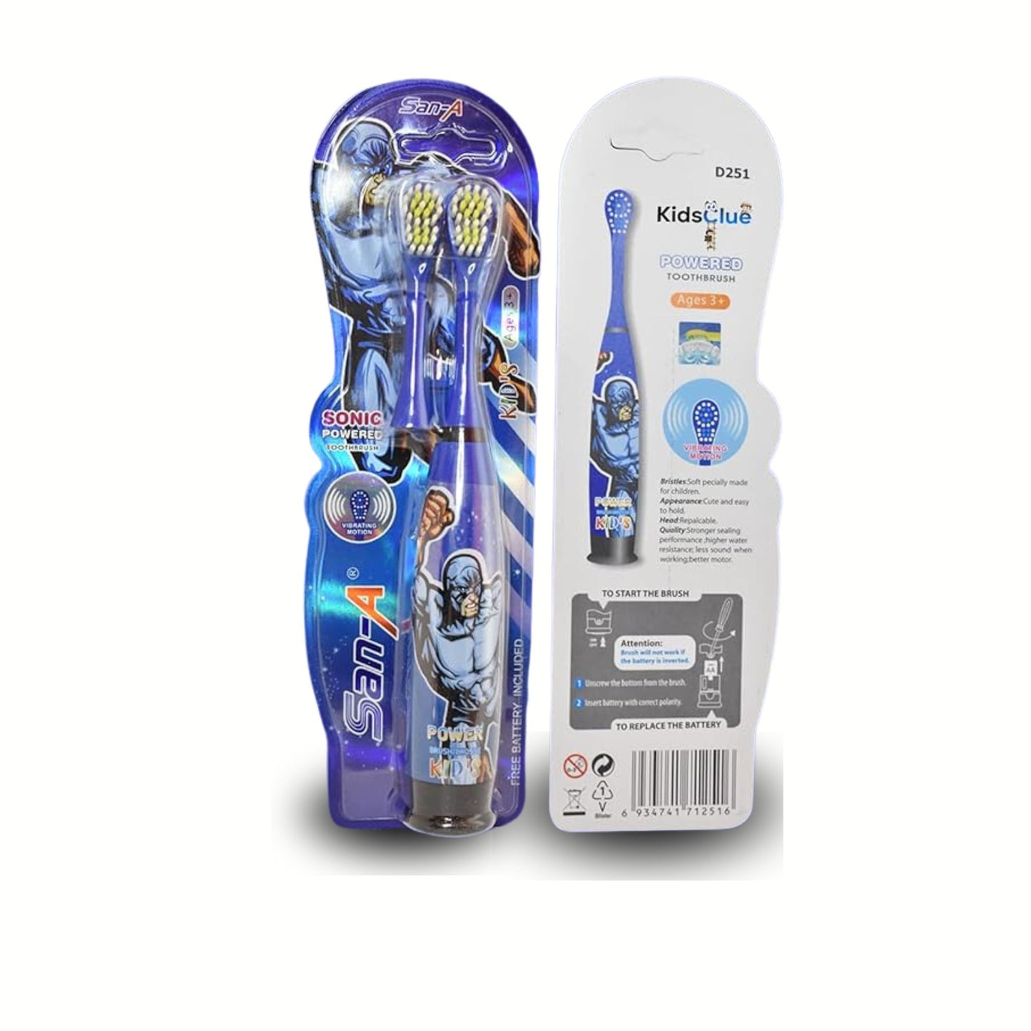 Electric Tooth Brush (Soft Battery) San-A - New Baby Joy