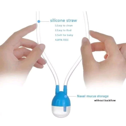 Baby Nasal Aspirator Nose Cleaner Suction Protection - New Baby Joy