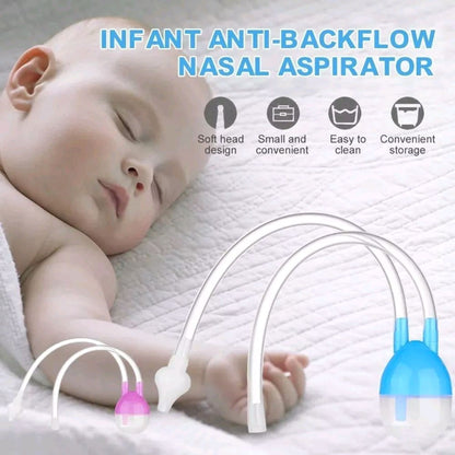 Baby Nasal Aspirator Nose Cleaner Suction Protection - New Baby Joy