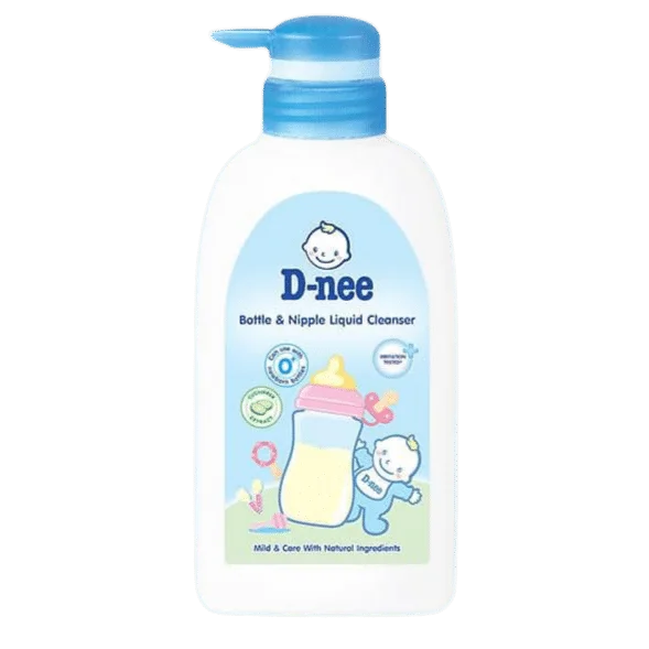 D-nee Bottle & Nipple Liquid Cleanser 500ml(Pump) - New Baby Joy