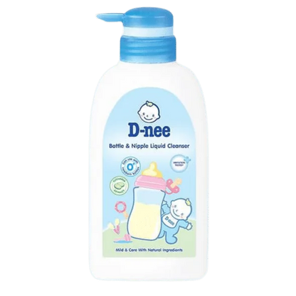 D-nee Bottle & Nipple Liquid Cleanser 500ml(Pump) - New Baby Joy