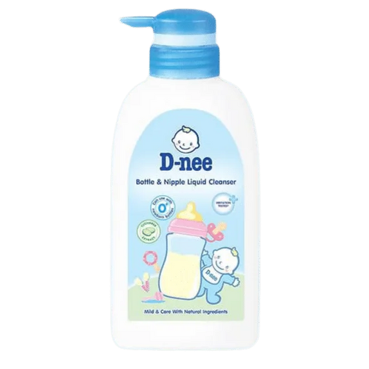 D-nee Bottle & Nipple Liquid Cleanser 500ml(Pump) - New Baby Joy